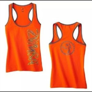ZUMBA - fast dash racer back sunset [L]